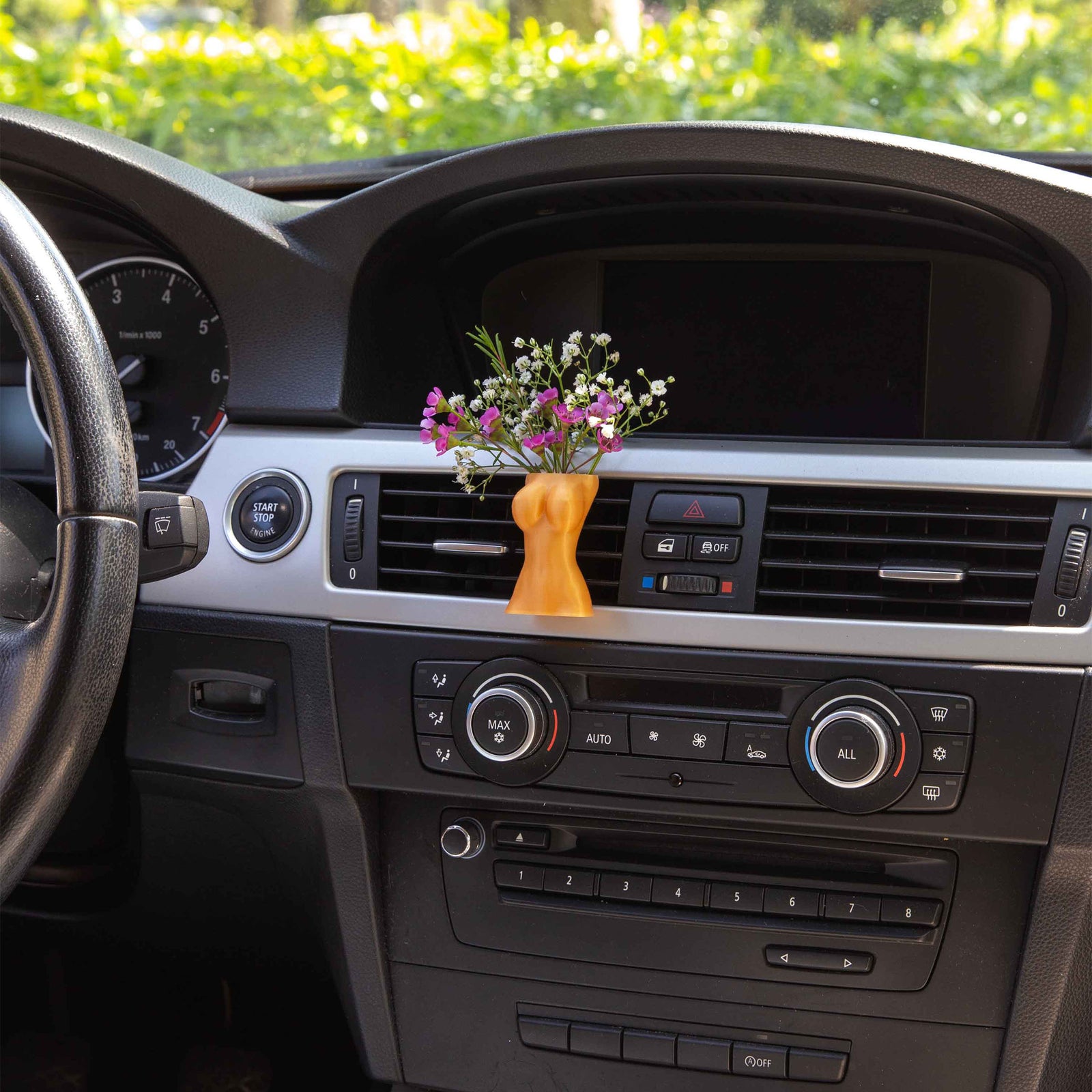 Female Torso - Cardening Mini Vase Car Accessory