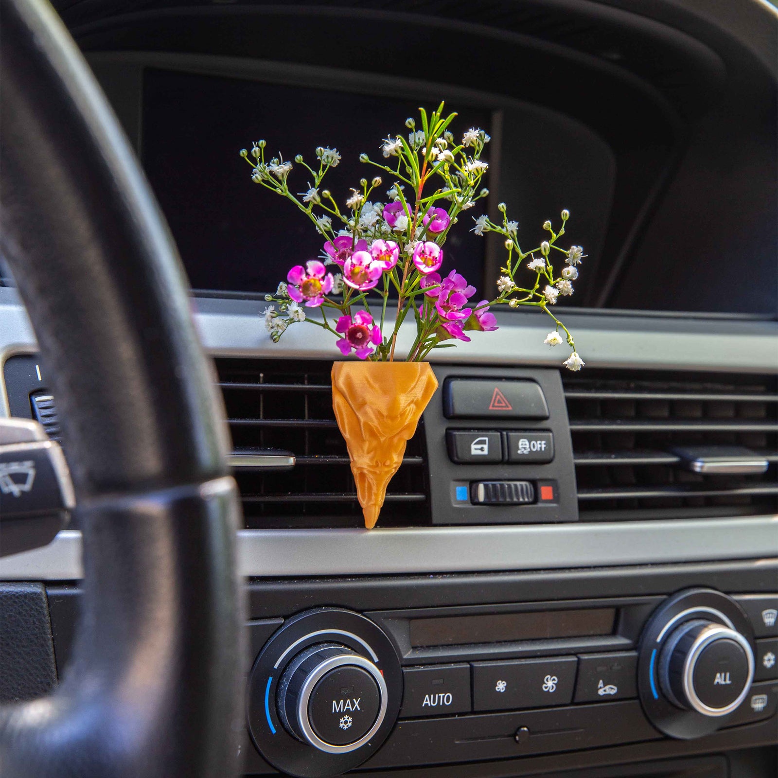 Bird Skull - Cardening Mini Vase Car Accessory