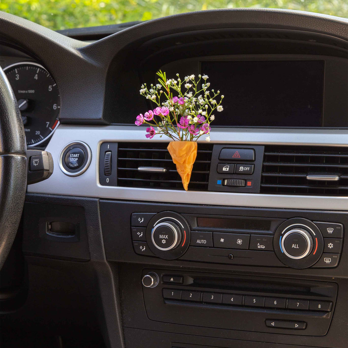 Bird Skull - Cardening Mini Vase Car Accessory