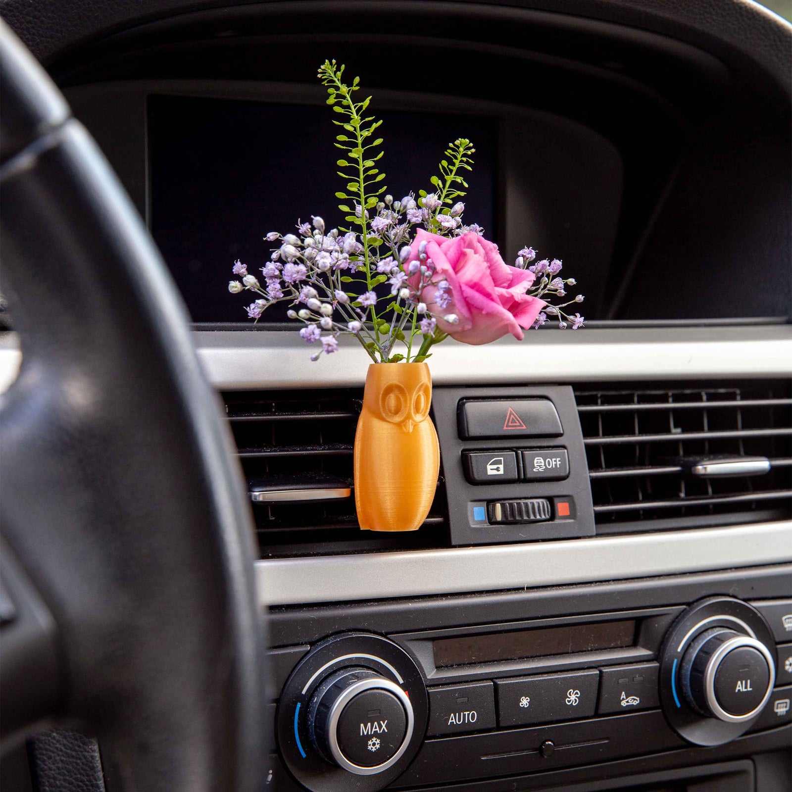 The Owl - Cardening Mini Vase Car Accessory