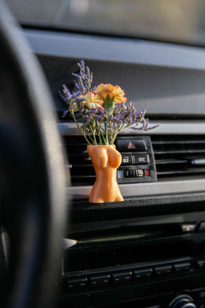 Woman Torso - Cardening Mini Vase Car Accessory