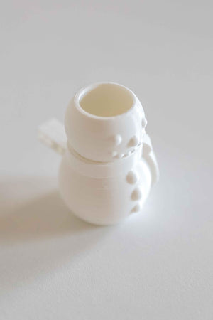 Snowman - Cardening Mini Vase Car Accessory